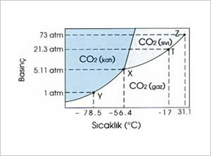 CO2 Faz Diyagramı